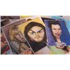Image 8 : Misc. Celebrity Caricature Prints: Emenim, Prince, Morgan Freeman, Harrison Ford, etc.