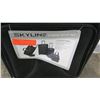 Image 2 : Skyline Rolling Black Suitcase w/ 4 Wheels (Only 1 Suitcase)