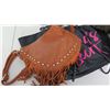 Image 2 : Qty 5 Handbags, Kenneth Cole, Victoria Secret, 2 Fringed, MCM Backpack