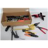 Image 1 : Misc. Hand Tools: Saw, Wire Cutters, Pliers, Screwdrivers, etc.