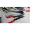 Image 2 : Misc. Wire Cutters, Sockets, Drivers, Channel Locks, Canvas Tool Bag, etc.