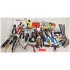 Image 1 : Misc Hand Tools - Wire Cutters, Rivet Gun, Sockets, Vice Grips, etc.