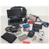 Image 1 : Qty 5 Cameras (Canon, Cool Pix, Sony), Panasonic DVD Player, Sony Video Camera