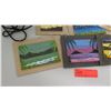 Image 2 : 4 String Ukulele, Wooden Box, Ipo, Misc Mini Hawaiian Art