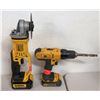 Image 1 : DeWalt DCG412 Cordless Grinder & DCD771 Cordless Drill Driver