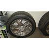 Image 2 : Qty: 4 Valera HT 275/45R 20 Tires w/ Chrome Rims