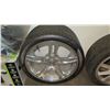 Image 2 : Qty 4 Pzero Tires on Chrome Rims