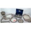 Image 1 : Naken's Anti Tarnish Silverware Chest w/ Flatware & Silverplate & Sterling Plates