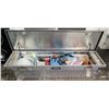 Image 1 : Husky Diamond Plate Truck Tool Box w/ Misc Power Tools, etc.