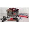 Image 1 : Electric Drill, Jumper Cables, Rubber Hammer, Craftsman Metal Tool, etc