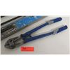 Image 2 : Bolt Cutters, Torque Wrench in Case, Crowbar, Level, 2 Pry Bars