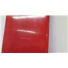 Image 14 : BBI Longboard Surfboard, 2 Fins (Right Fin Box Damaged), Red & White Stripes