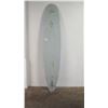 Image 10 : Hap Jacobs Longboard Surfboard, Single Fin, Light Blue & Red