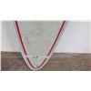 Image 7 : Hap Jacobs Longboard Surfboard, Single Fin, Light Blue & Red