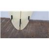 Image 8 : Island Classics Longboard Surfboard, 3-Fin, White/Red