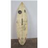 Image 8 : Eric Arakawa 3-Fin Surfboard, White/Black