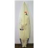 Image 1 : Vol 4 No-Fin Surfboard, White/Black