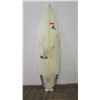 Image 2 : Vol 4 No-Fin Surfboard, White/Black