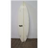 Image 8 : Vol 4 No-Fin Surfboard, White/Black