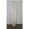 Image 8 : Natural Surf Longboard Surfboard,  Single-Fin, White/Blue