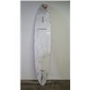 Image 8 : Infinity Cluster Longboard Surfboard, Single-Fin, Red White