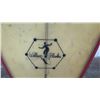 Image 8 : Handy Willow Blanks Longboard Surfboard, No Fin, Tan/Red