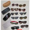 Image 1 : Qty 12 Sunglasses, 4 Cases - Carrera, Maui Jim, Vans, Ironman, etc