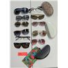 Image 1 : Qty 9 Sunglasses, 4 Cases - Coach, Kate Spade, Bomber, etc