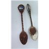 Image 3 : Qty 8 Souvenir Spoons, Hawaii 5-0 Key Chain, Misc Coins, etc