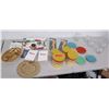 Image 1 : Assorted Kitchenware - Canisters, Plates, Serving Dishes & 2 La Bibles