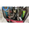 Image 5 : Trouble-Free 220 PSI Air Compressor, Misc Hand Tools, Husky Tool Bag
