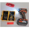 Image 1 : Ridged R8603 3-Speed Impact Driver w/ Bits, Misc. Hand Tools