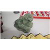Image 9 : Oriental Chess Board, Jade (or natural stone) Frog, Beijing Opera Mask Set, Metal Cup