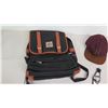 Image 2 : Hipster Backpack, Oulm Multi-Feature Military Watch, Baseball Cap