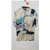 Image 7 : Vintage Aloha Shirt - Hawaiian Fashions, Ivory w/Orchids, Sz M