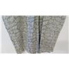 Image 3 : Vintage Aloha Shirt - American Liberty Hawaii, Gray w/ Tan Leaves, Sz M