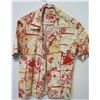 Image 1 : Vintage Aloha Shirt - G.V.H. Hawaiian Print, Orange Yellow, No Tags, Size Unknown