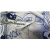 Image 3 : Vintage Aloha Shirt - Tropicana Hawaii, Blue & White, Size Unknown