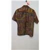 Image 7 : Vintage Aloha Shirt - Holo-Holo Hawaii, Brown Tones, Sz M