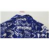 Image 8 : Vintage Aloha Shirt - Sears Hawaii, Blue White, Size Unknown