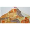 Image 8 : Vintage Aloha Shirt - Tori Richard Honolulu, Tan/Red Floral, Sz M