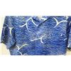 Image 4 : Vintage Aloha Shirt - Tori Richard Honolulu, Blue & White, Sz M
