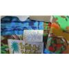 Image 4 : Vintage Aloha Shirt - Waikiki Holiday, Blue Green, Sz M