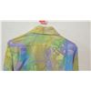 Image 8 : Vintage Retro Tegaki Hand Paints Long Sleeve Shirt, Blue/Green, Sz S