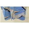 Image 7 : Vintage Aloha Shirt - Mark Raysten (Div. of Malihini) Blue White w/Cranes, Sz M