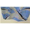 Image 9 : Vintage Aloha Shirt - Mark Raysten (Div. of Malihini) Blue White w/Cranes, Sz M