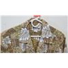Image 2 : Vintage Aloha Shirt - Howie Hawaii, Brown & White, Sz M