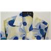 Image 2 : Vintage Aloha Shirt - Chinese Coins/Asian Motif, Yellow Blue, No Tags, Size Unknown