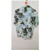 Image 7 : Vintage Aloha Shirt - White & Blue Palm Trees/Fishing Scenes, No Tags, Size Unknown