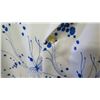 Image 4 : Vintage Aloha Print Shirt - Blue w/ White Abstract Print, No Tags, Size Unknown